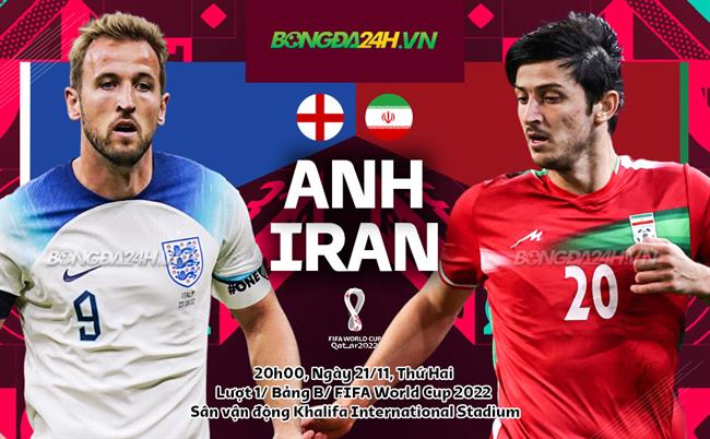 Soi kèo Anh vs Iran: Dự đoán tỷ số trận đấu World Cup 2022, 20h00 ngày 21/11