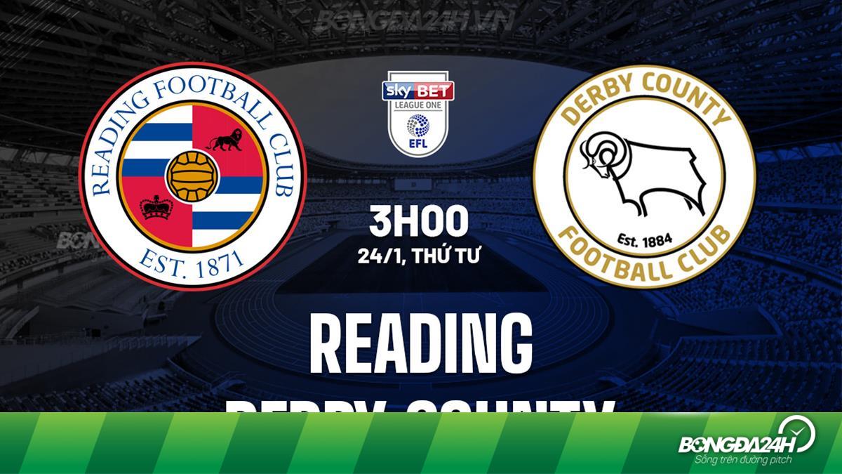 Soi kèo Reading vs Derby County 22h00 ngày 3/1: Phân tích và dự đoán