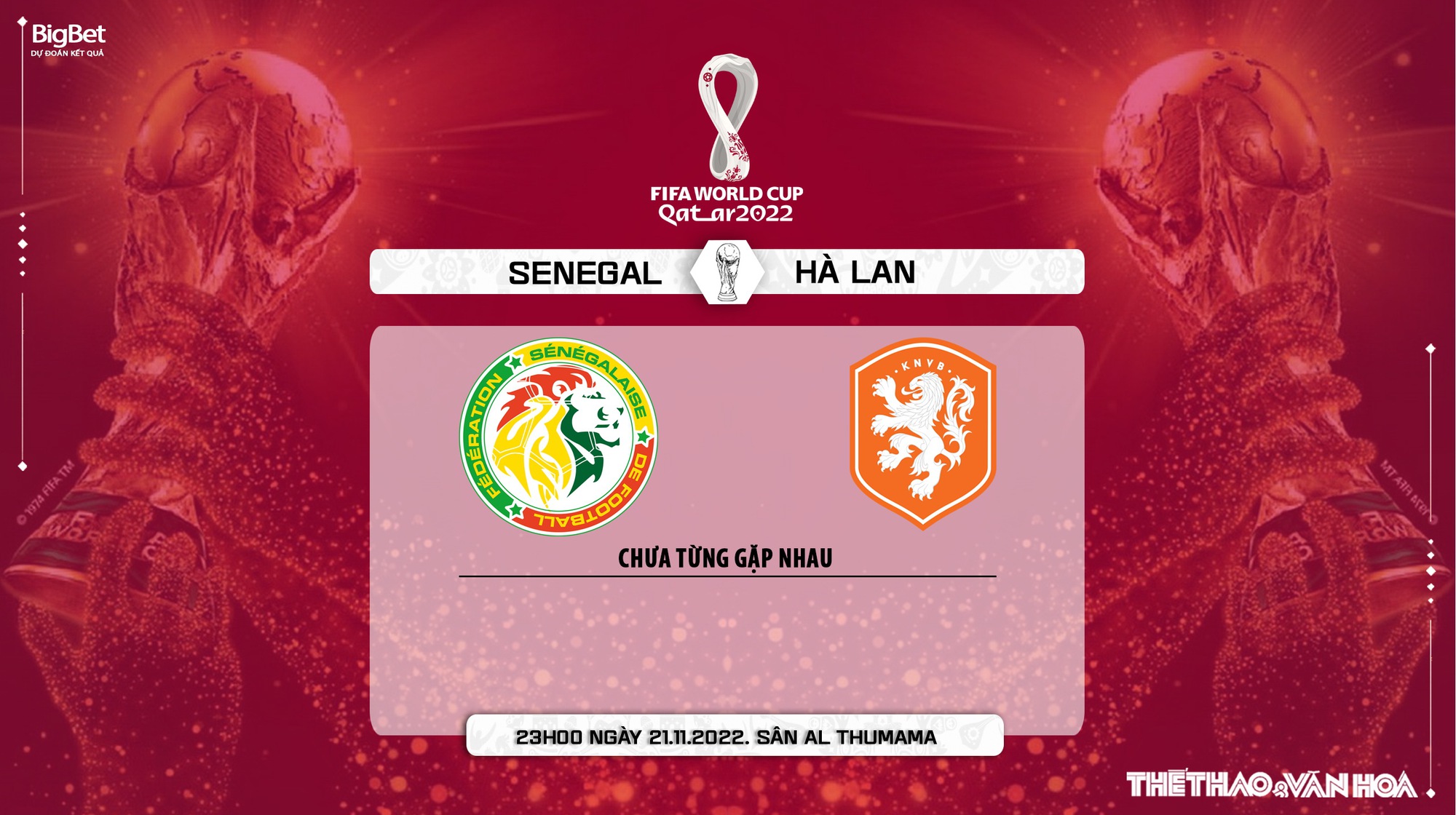 Kèo Senegal vs Hà Lan: Nhận định và Dự đoán Tỷ lệ Cập nhật Mới Nhất