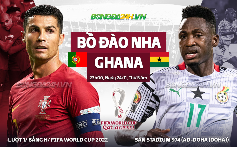 Trận đấu Bồ Đào Nha vs Ghana: Tỷ lệ kèo hôm nay và phân tích chi tiết