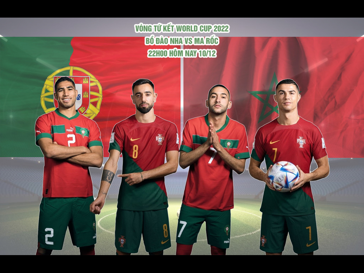 Soi Kèo Bồ Đào Nha vs Maroc: Tứ Kết World Cup 2022, 22h00 Ngày 10/12