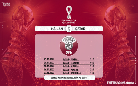 Soi kèo Hà Lan vs Ecuador: Phân tích và dự đoán kết quả trận đấu bảng A World Cup