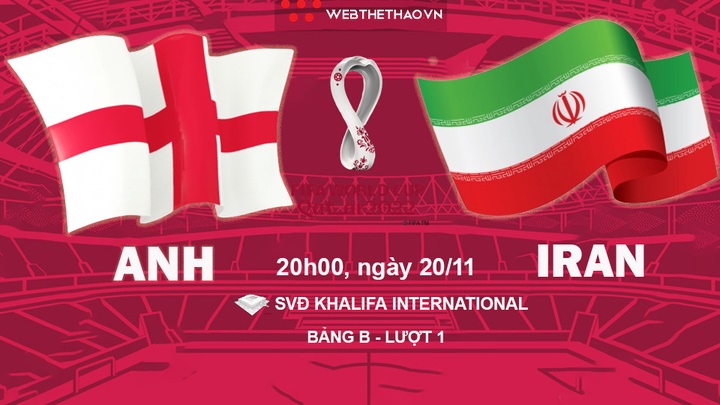 Soi kèo Anh vs Iran: Dự đoán tỷ số trận đấu World Cup 2022, 20h00 ngày 21/11