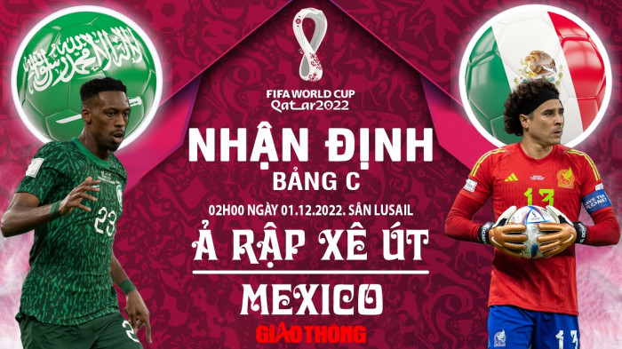 Soi kèo Mexico vs Ả Rập: Dự đoán kết quả và tỷ lệ cược World Cup 2022