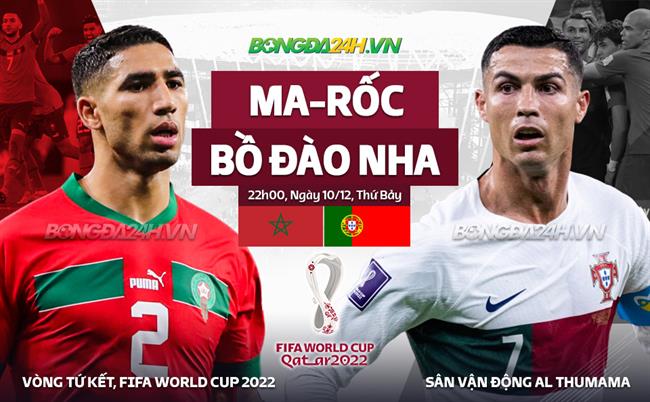 Soi Kèo Bồ Đào Nha vs Maroc: Tứ Kết World Cup 2022, 22h00 Ngày 10/12