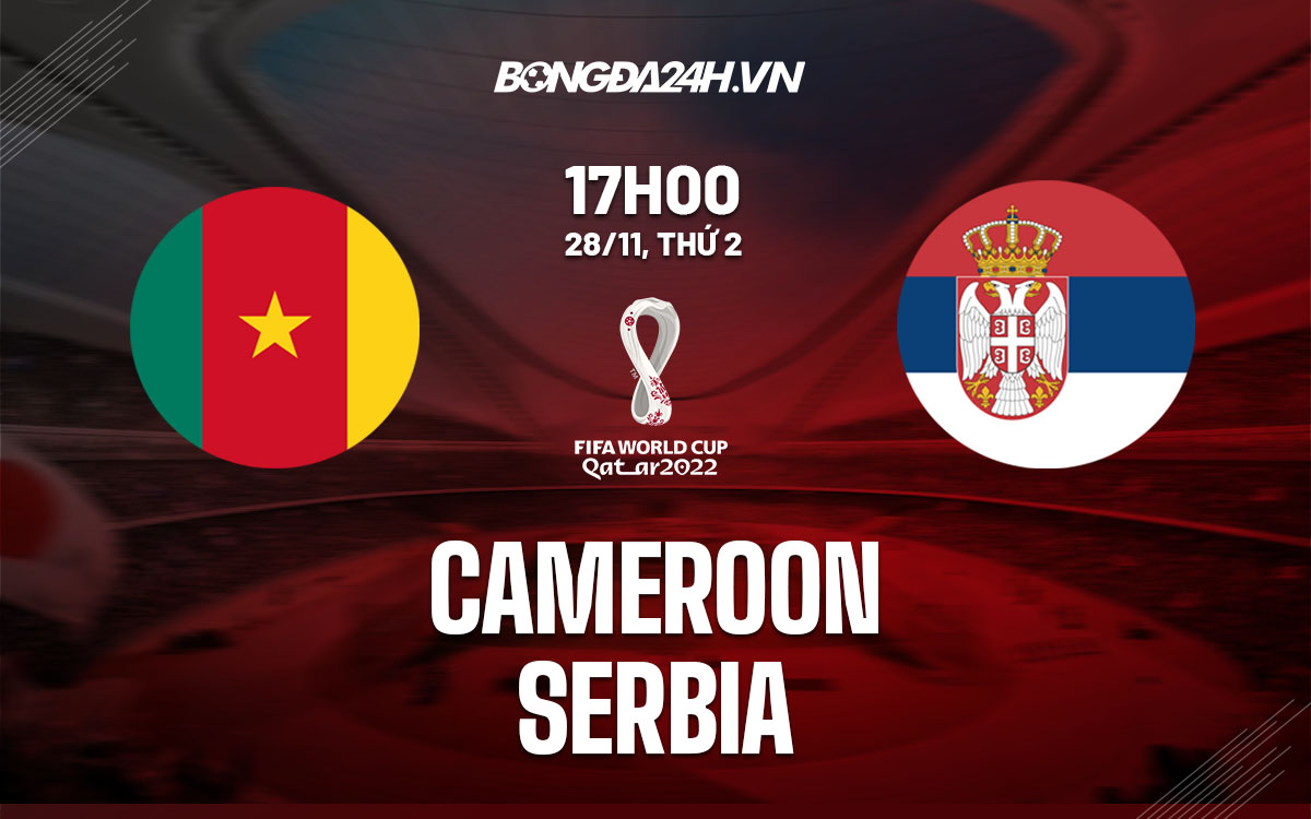 Soi kèo Serbia vs Cameroon hôm nay: Tỷ lệ cược hấp dẫn, xem ngay!