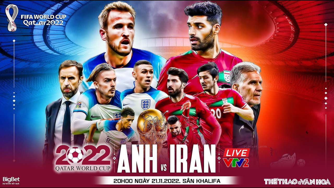 Soi kèo Anh vs Iran nhà cái: Chuyên gia nhận định, chọn cửa thắng lớn!