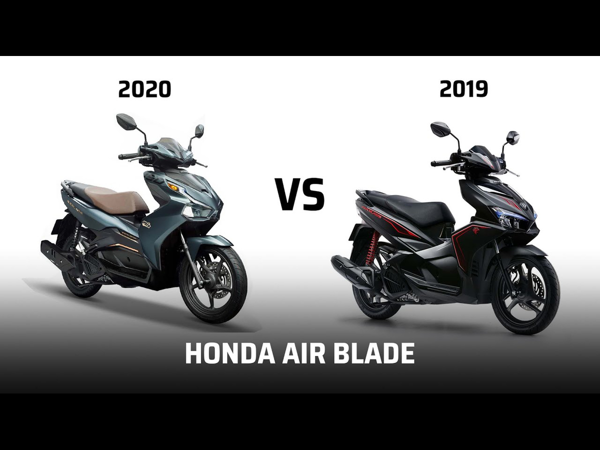 Air Blade 2020 và 2019: Chọn xe tay ga nào phù hợp với bạn?