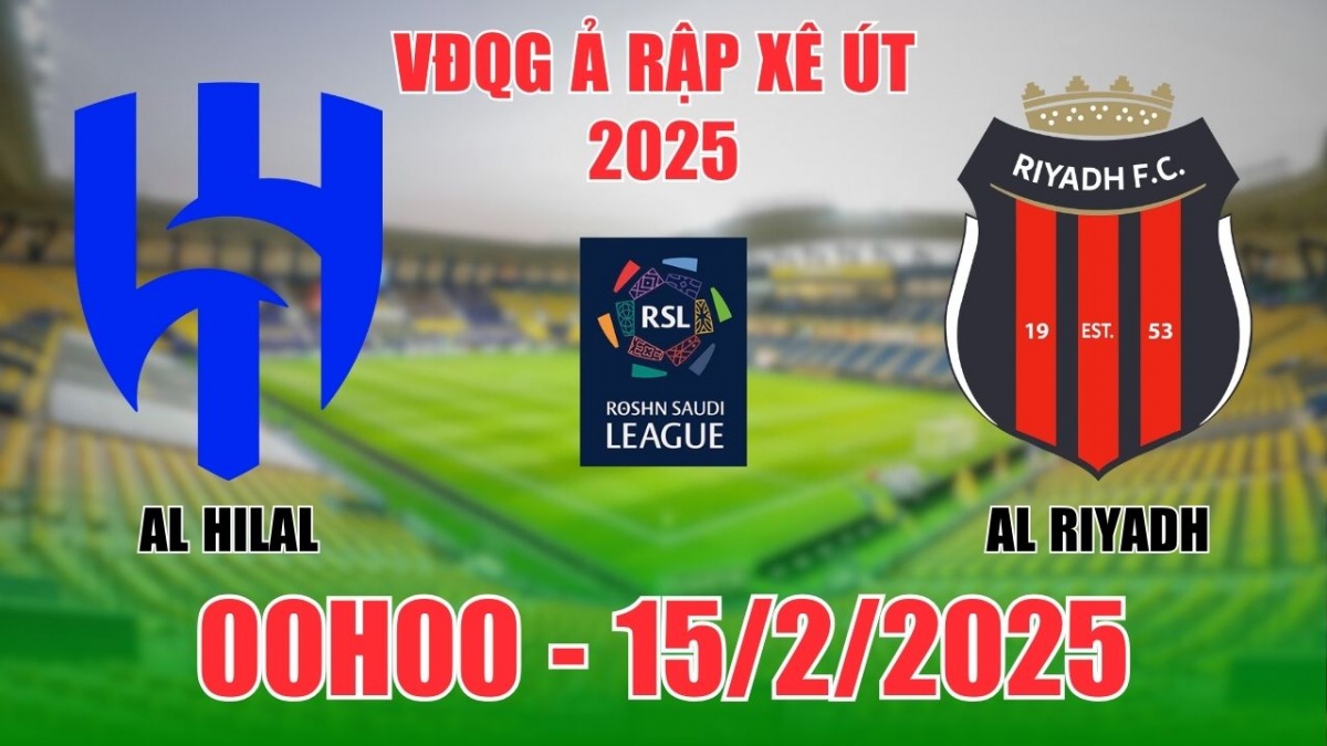 Al Hilal vs Al Riyadh: Đội hình dự kiến, lịch sử đối đầu và thông tin bên lề