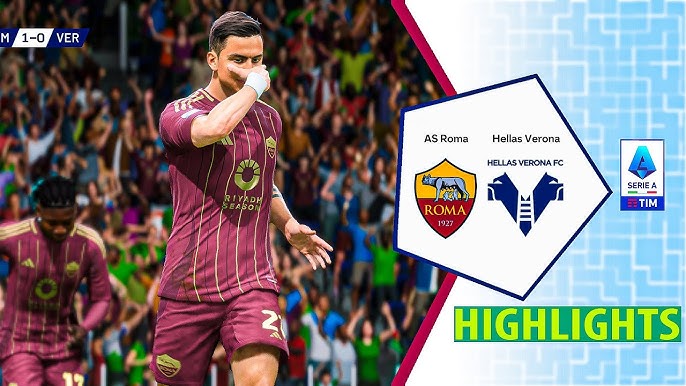 Highlight trận cầu as roma vs verona: Xem lại những diễn biến đáng chú ý.