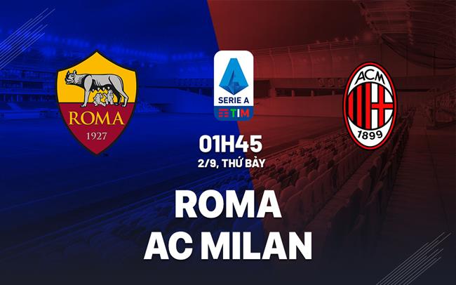 Nhận định trước trận AS Roma vs AC Milan: Phân tích đội hình và lối chơi hai đội.