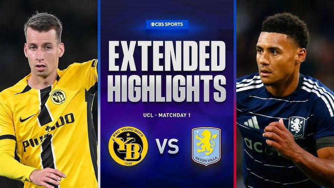 Xem trực tiếp Aston Villa đấu Young Boys: Link chuẩn HD không lag.