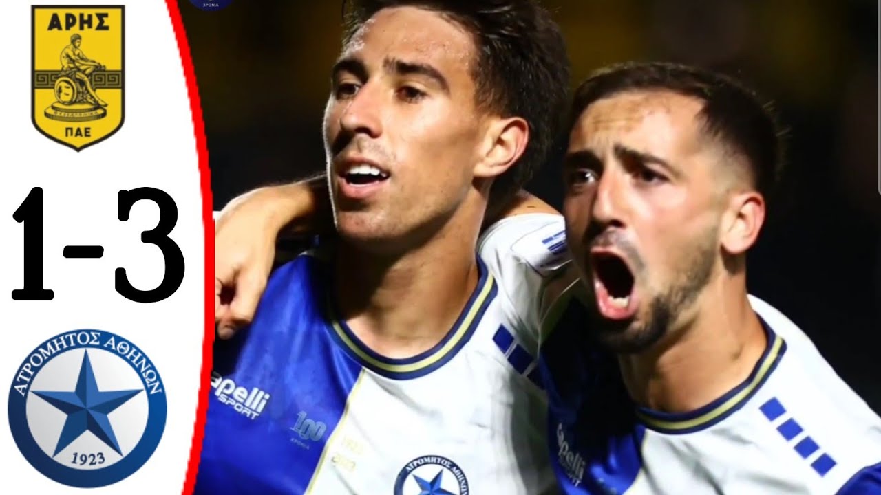 Highlight Atromitos vs Aris Thessaloniki có gì đặc sắc? Xem lại các bàn thắng đẹp.