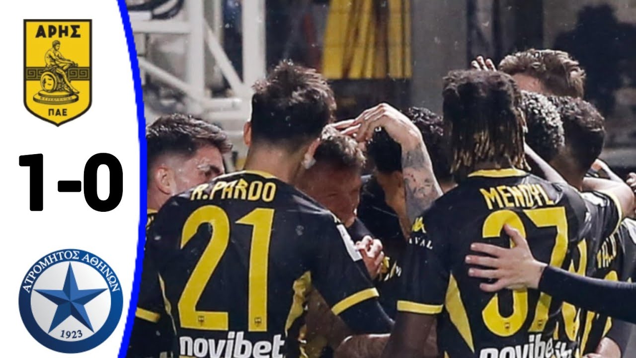 Highlight Atromitos vs Aris Thessaloniki có gì đặc sắc? Xem lại các bàn thắng đẹp.
