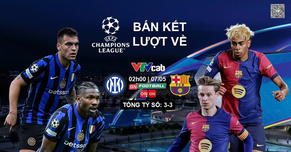 Xem barca vs inter highlights ở đâu? Tổng hợp link xem nhanh và nét căng.