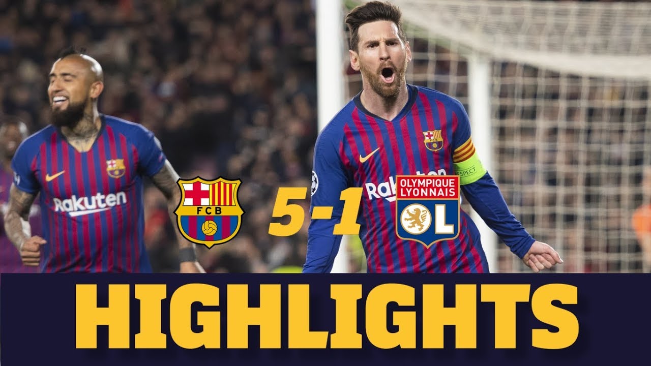 Trận cầu Barcelona vs Lyon 5 1: Điểm nhấn và khoảnh khắc đáng nhớ nhất.