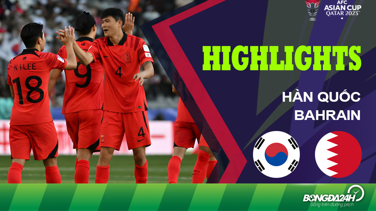 Kết quả trận Bahrain vs Korea (Xem lại những pha bóng hay nhất)