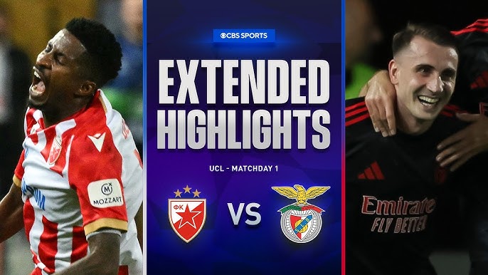 Xem trực tiếp Benfica vs Crvena Zvezda (ở đâu nét căng không giật lag?)