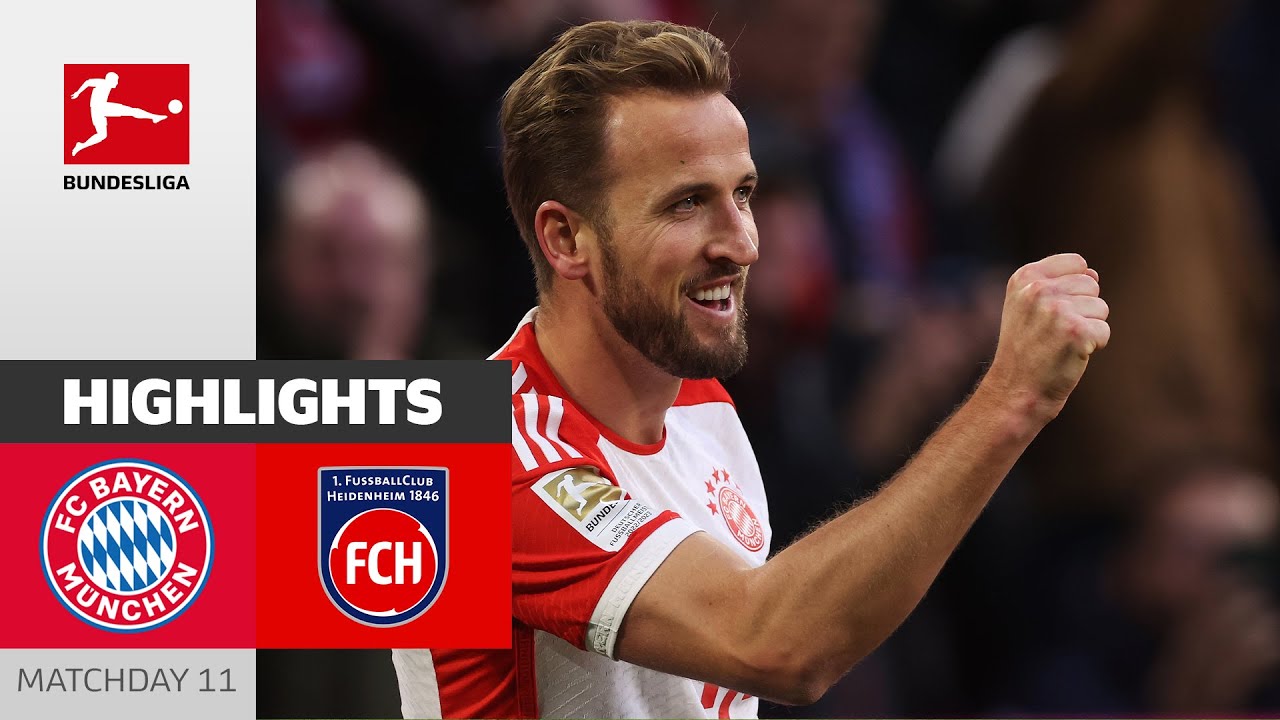 Bayern Munich vs Heidenheim kết quả thế nào? (Video full HD)