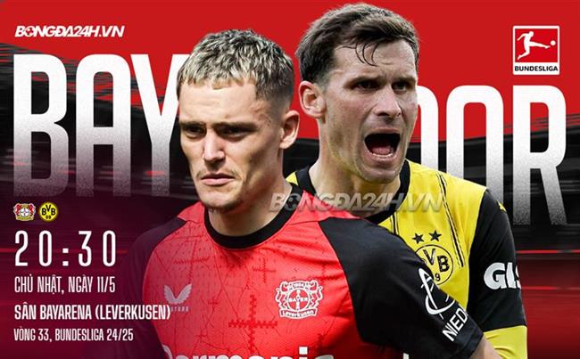 Lịch thi đấu Bayer Leverkusen vs Dortmund khi nào đá? (Thông tin giờ giấc và kênh xem trực tiếp)
