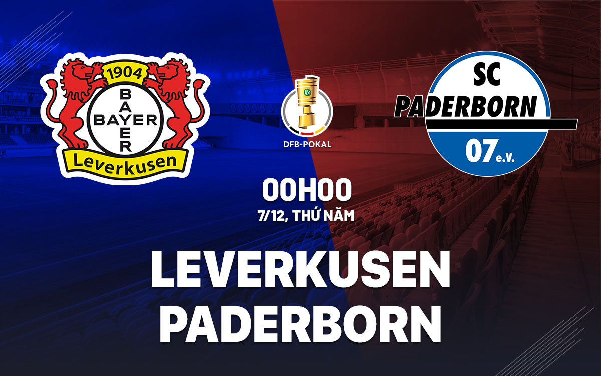 Dự đoán Bayer Leverkusen vs Paderborn: Kèo này ai ăn? Chuyên gia mách nước liền.