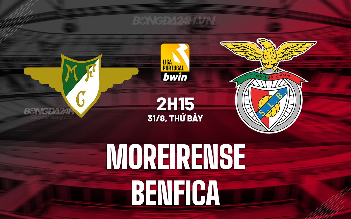 Dự đoán trận Benfica vs Moreirense thế nào? Chuyên gia chia sẻ nhận định kèo chính xác.